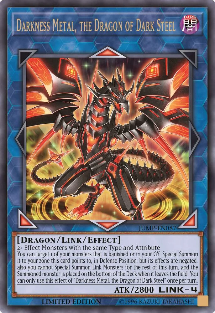 Darkness Metal the Dragon of Dark Steel