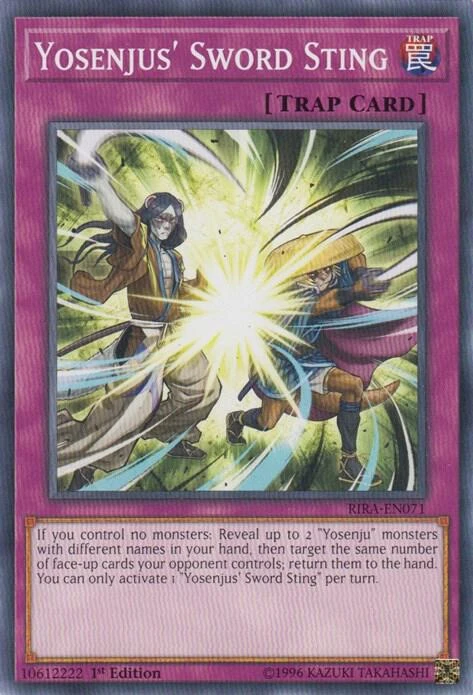 Yosenjus Sword Sting