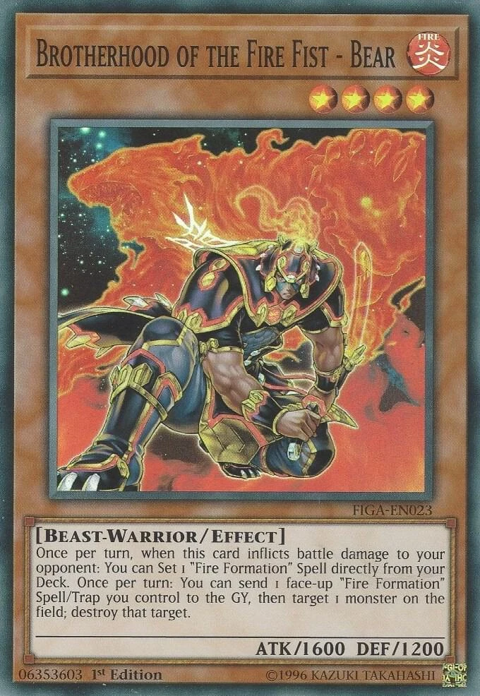 Brotherhood of the Fire Fist Bear