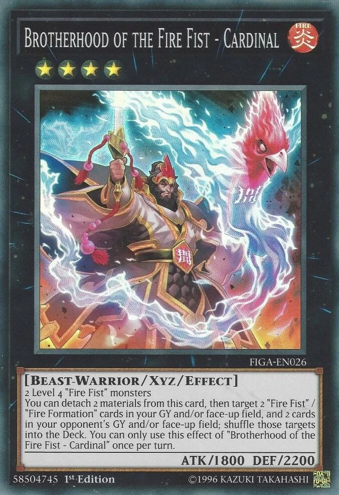 Brotherhood of the Fire Fist Cardinal