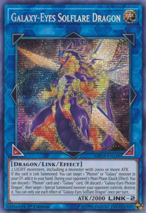 Galaxy Eyes Solflare Dragon