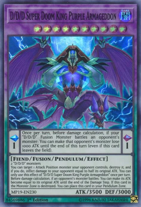 D D D Super Doom King Purple Armageddon