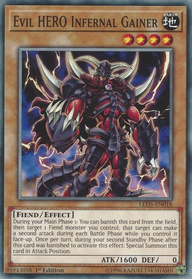 Evil Hero Infernal Gainer
