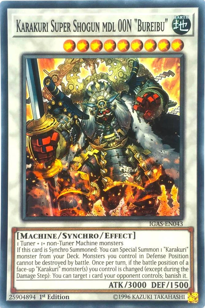 Karakuri Super Shogun mdl 00N Bureibu