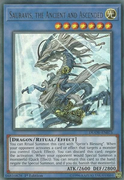 Sauravis the Ancient and Ascended