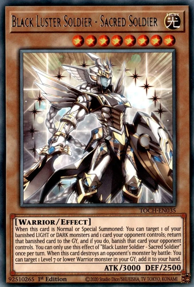 Black Luster Soldier Sacred Soldier