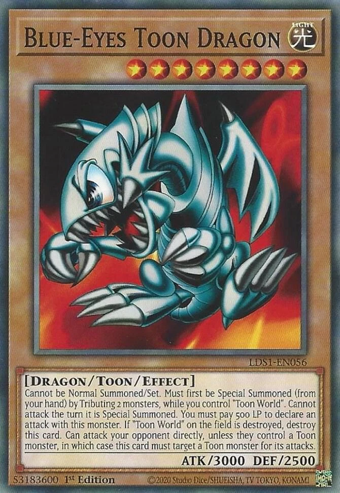 Blue Eyes Toon Dragon SRL 000