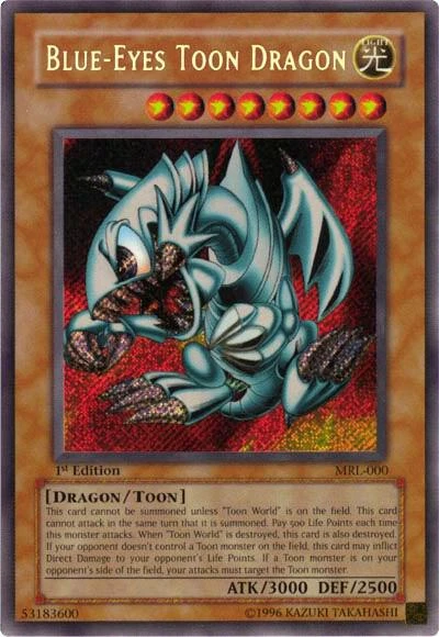 Blue Eyes Toon Dragon SRL 000