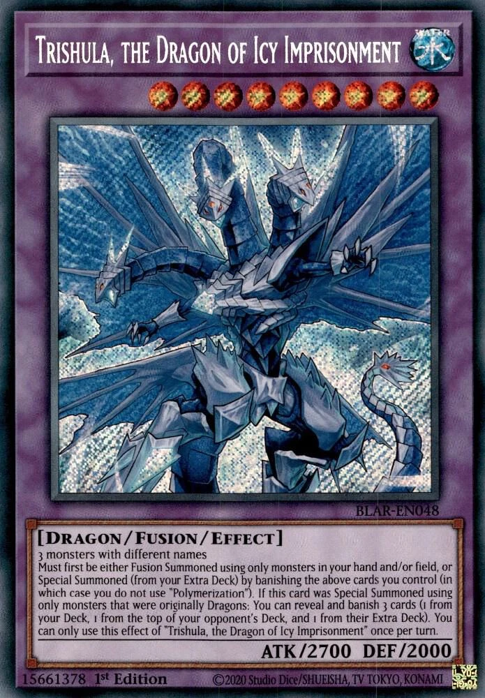 Trishula the Dragon of Icy Imprisonment