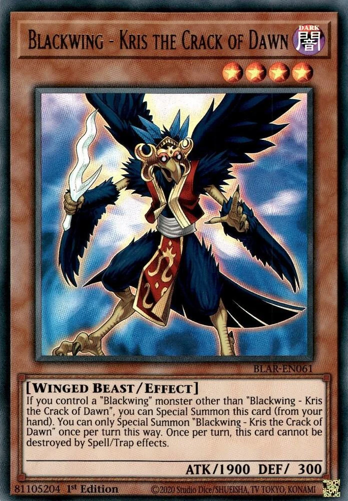 Blackwing Kris the Crack of Dawn
