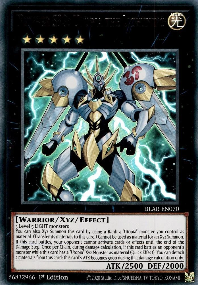 Number S39 Utopia the Lightning
