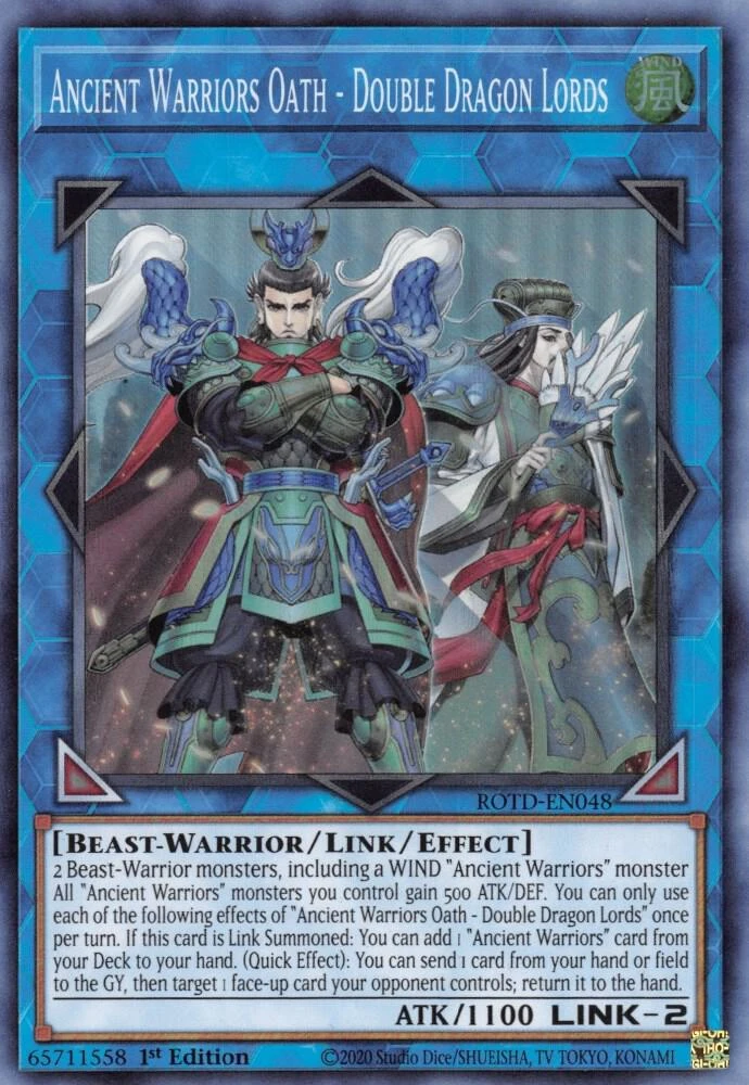 Ancient Warriors Oath Double Dragon Lords