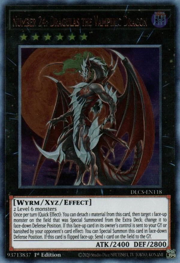 Number 24 Dragulas the Vampiric Dragon