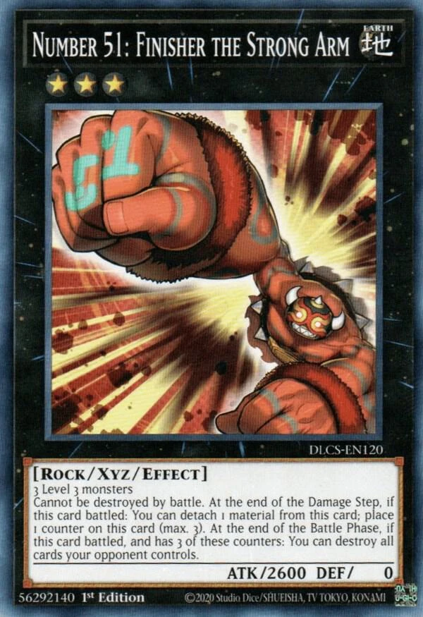 Number 51 Finisher the Strong Arm