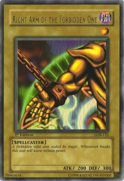 Right Arm of the Forbidden One