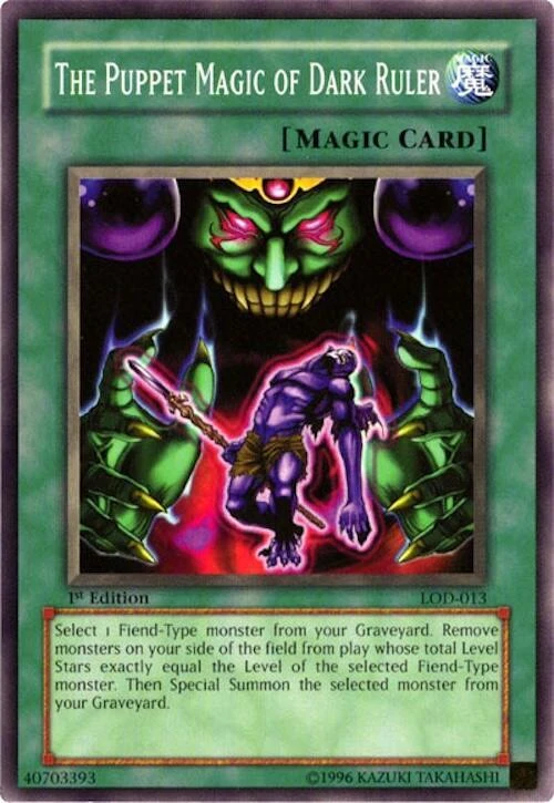 The Puppet Magic of Dark Ruler