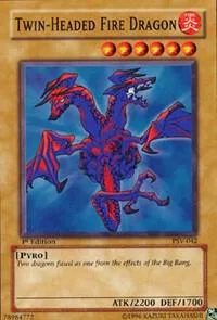 Twin Headed Fire Dragon