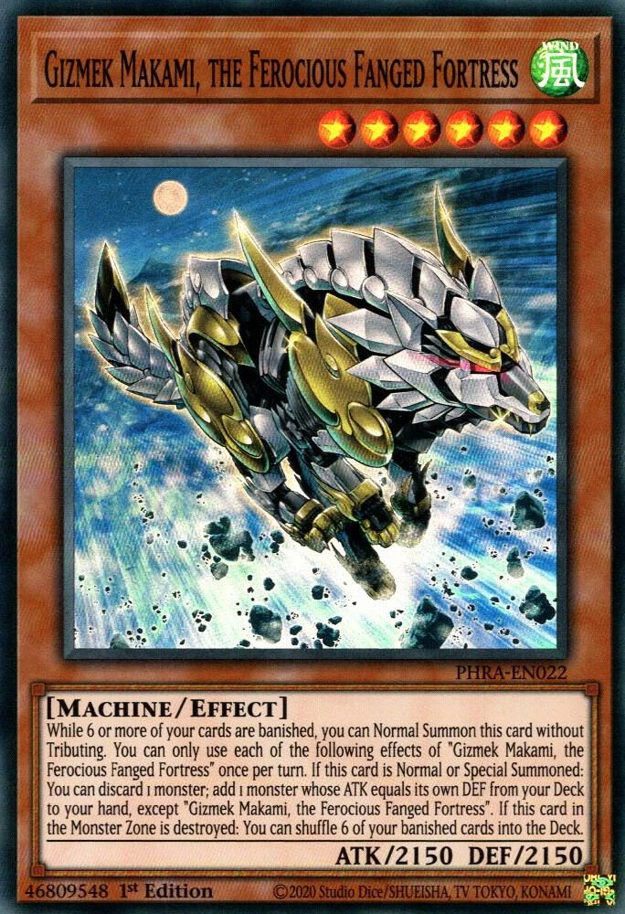 Gizmek Makami the Ferocious Fanged Fortress