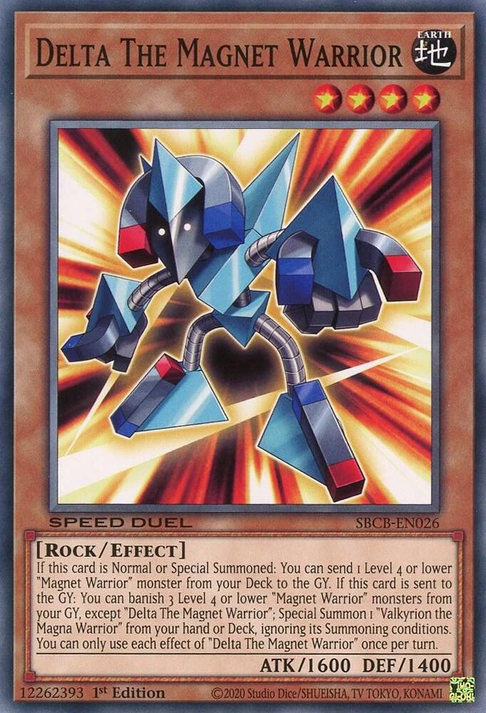 Delta The Magnet Warrior