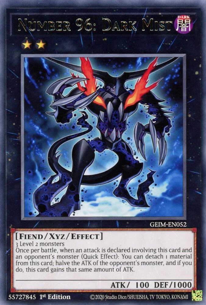 Number 96 Dark Mist