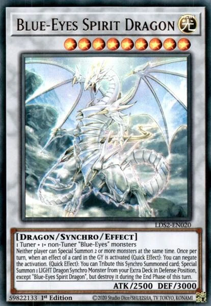 Blue Eyes Spirit Dragon
