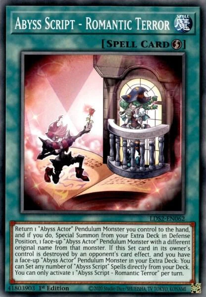 Abyss Script Romantic Terror