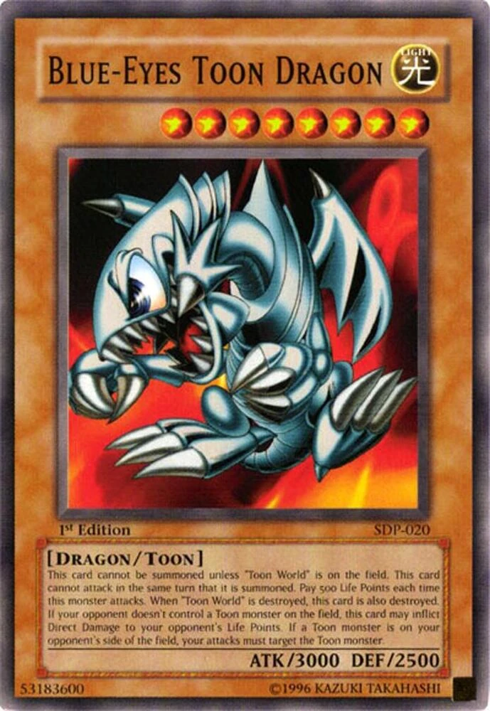 Blue Eyes Toon Dragon SRL 000