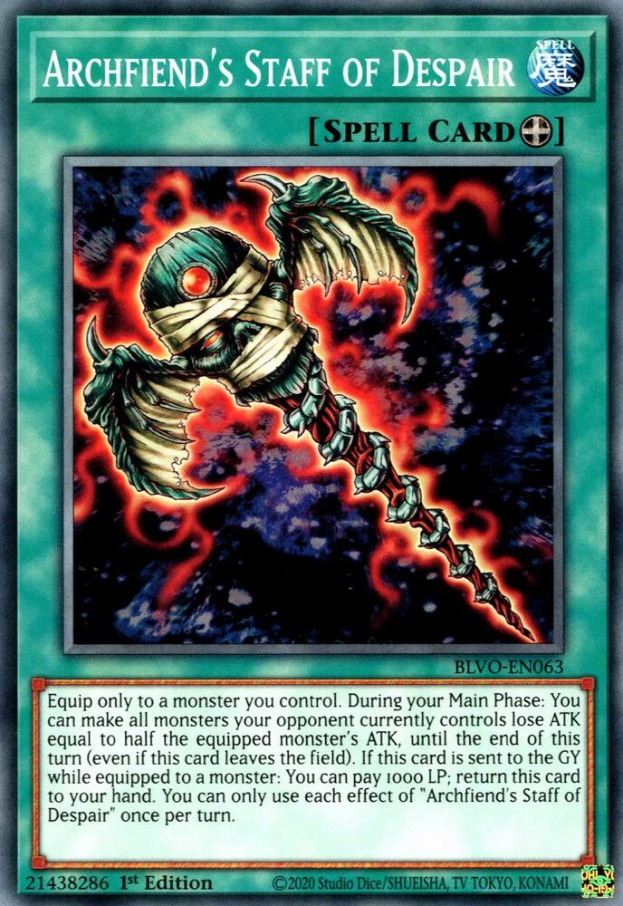 Archfiends Staff of Despair