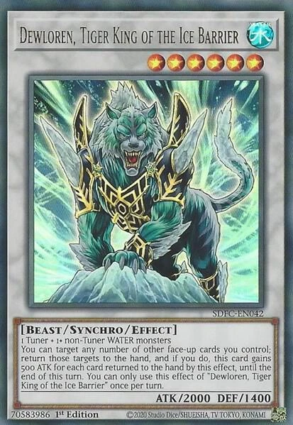 Dewloren Tiger King of the Ice Barrier