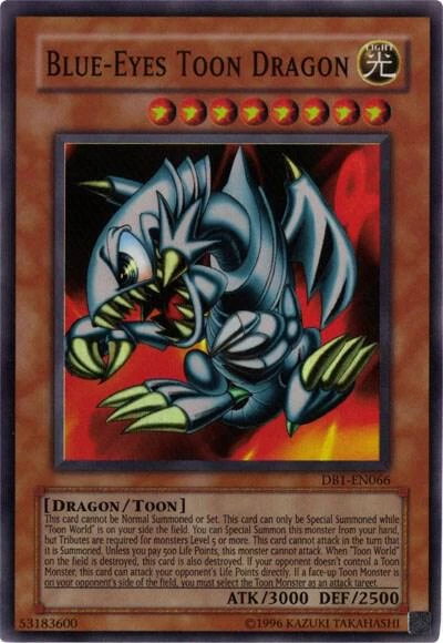 Blue Eyes Toon Dragon SRL 000