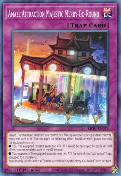 Amaze Attraction Majestic Merry Go Round