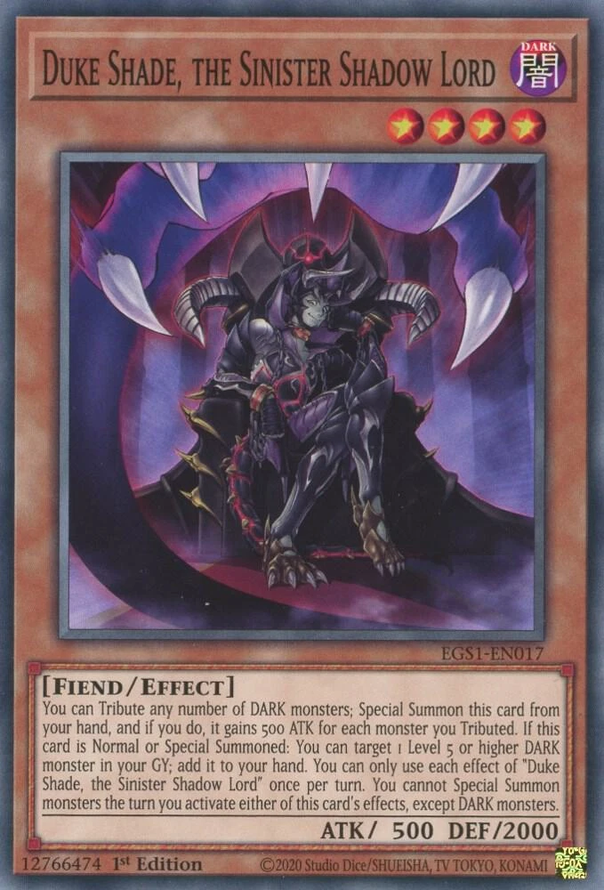 Duke Shade the Sinister Shadow Lord