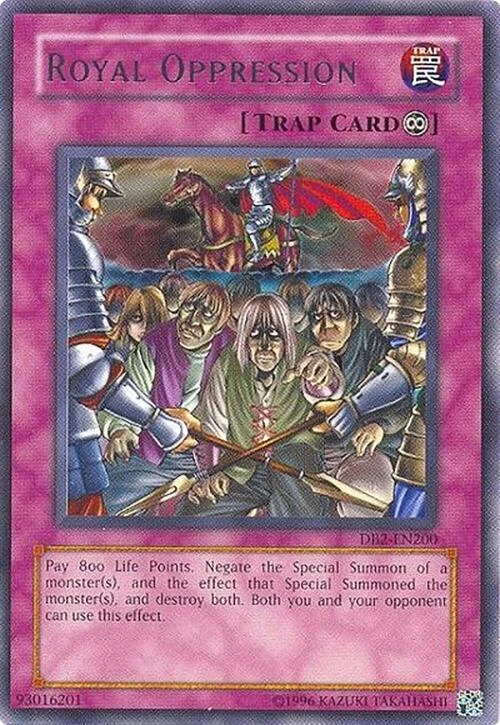 Royal Oppression