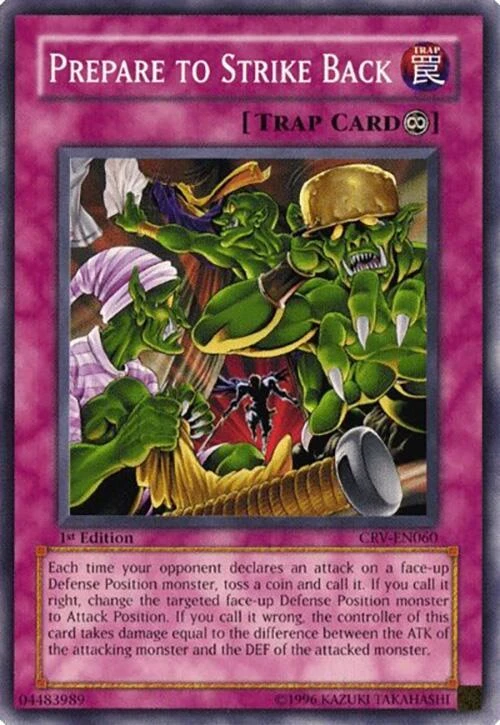 Prepare to Strike Back