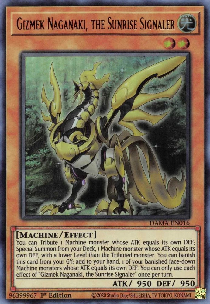 Gizmek Naganaki the Sunrise Signaler