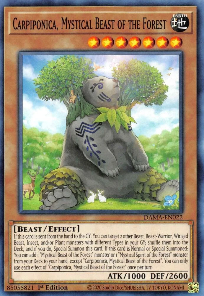 Carpiponica Mystical Beast of the Forest