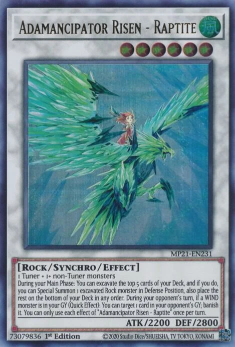 Adamancipator Risen Raptite