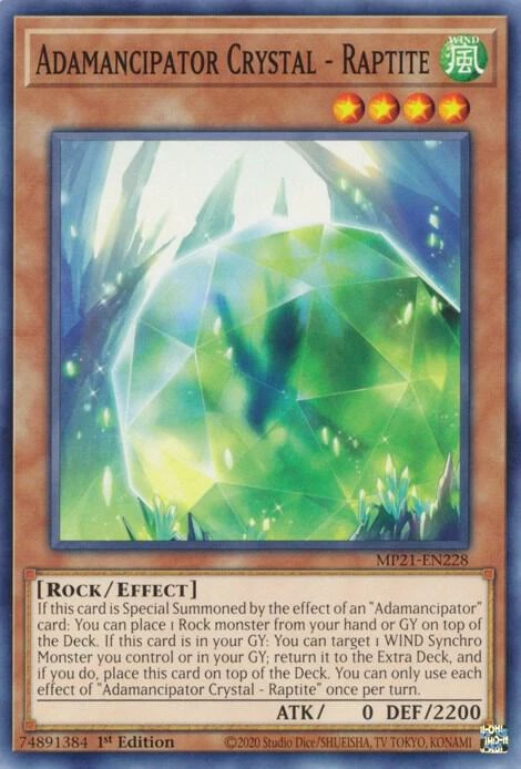 Adamancipator Crystal Raptite