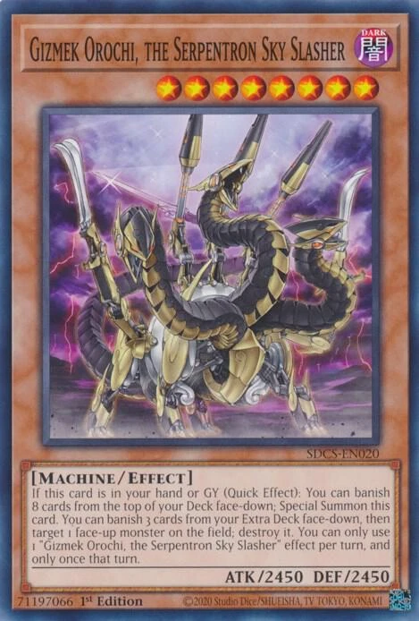 Gizmek Orochi the Serpentron Sky Slasher