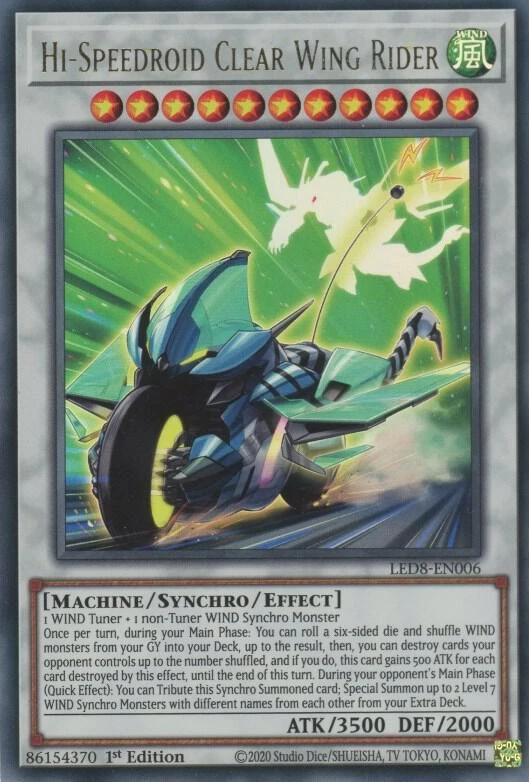Hi-Speedroid Clear Wing Rider