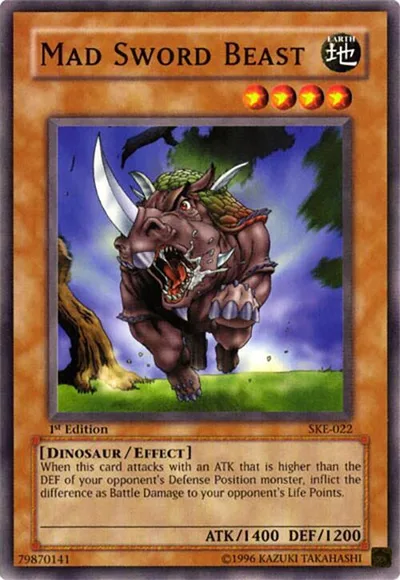 Mad Sword Beast