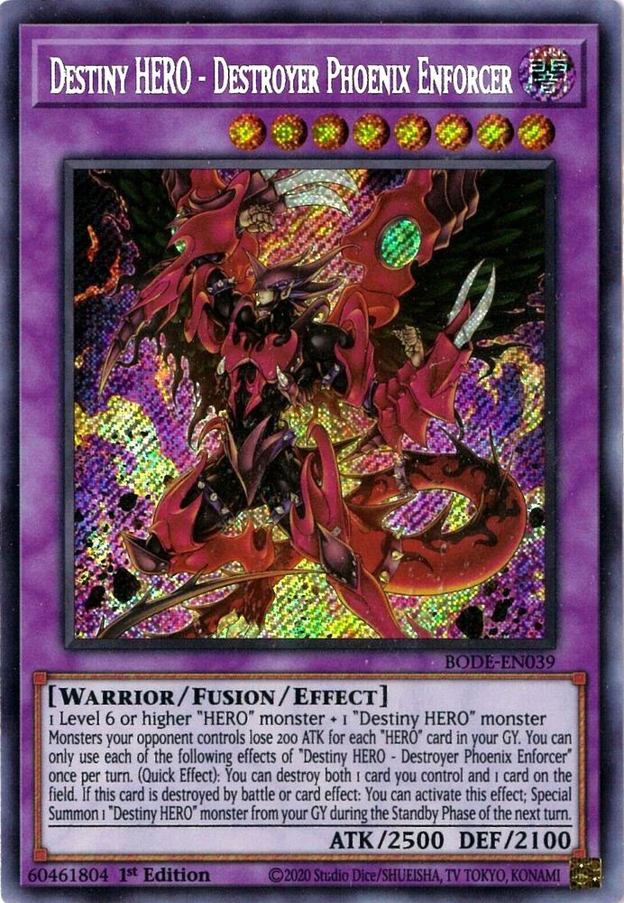 Destiny HERO Destroyer Phoenix Enforcer