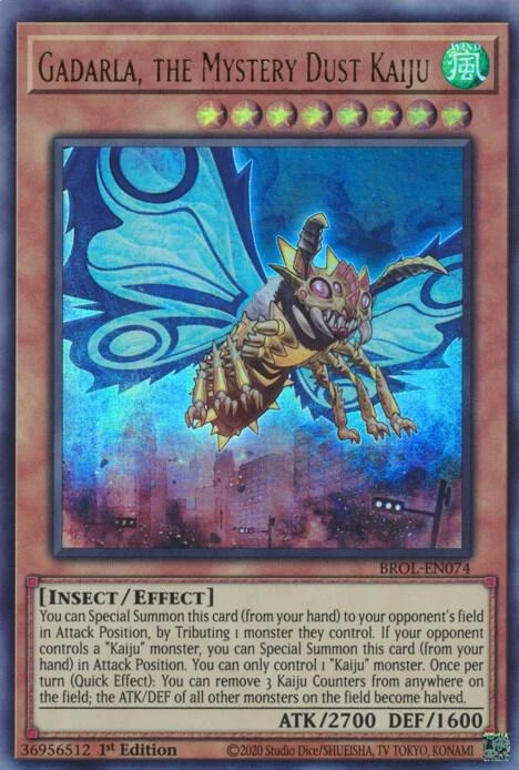 Gadarla the Mystery Dust Kaiju