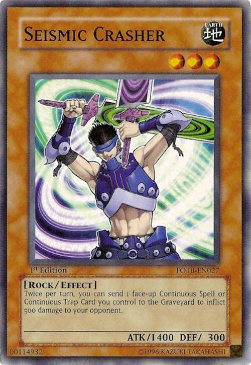 Seismic Crasher
