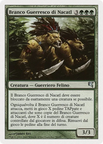 Nacatl War-Pride (Italian) - "Branco Guerresco di Nacatl"