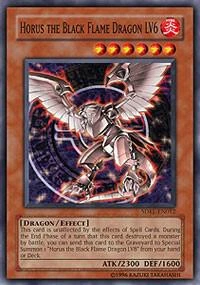 Horus the Black Flame Dragon LV6