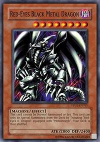Red Eyes Black Metal Dragon