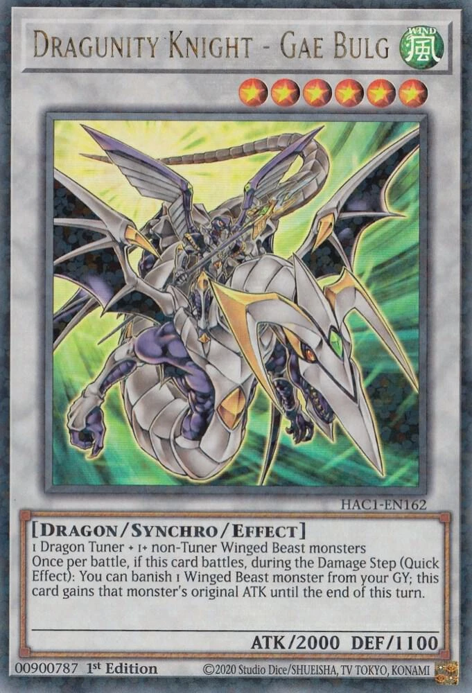 Dragunity Knight Gae Bulg