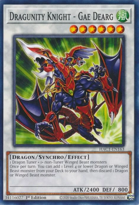 Dragunity Knight Gae Dearg