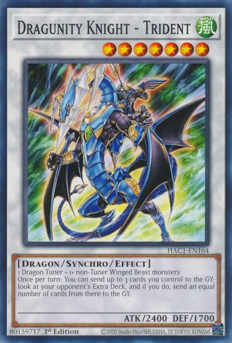 Dragunity Knight Trident